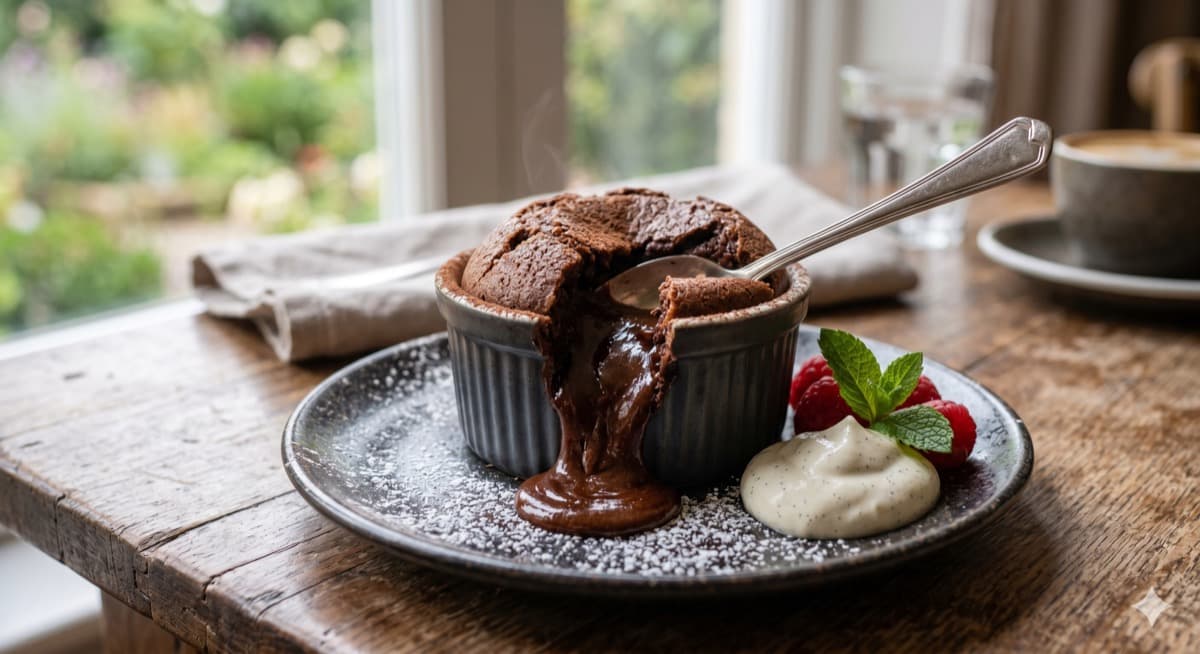 Gluten-Free Chocolate Lava Cake